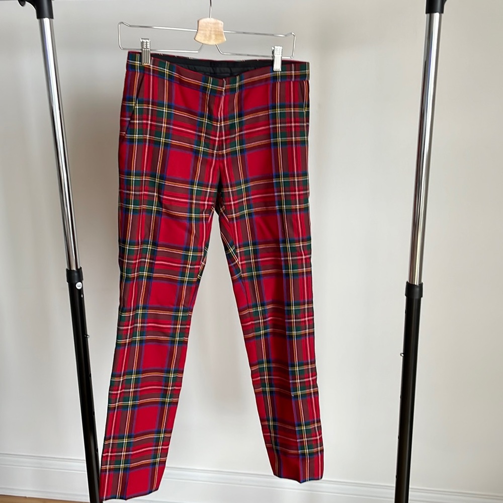 Burberry FW16 Runway Plaid Trousers